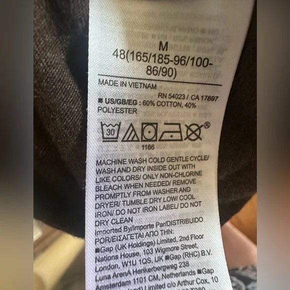 Gap Everyday Soft Men's M Layering Henley Long Sleeve Weekend Relaxed Casual - Picture 5 of 5